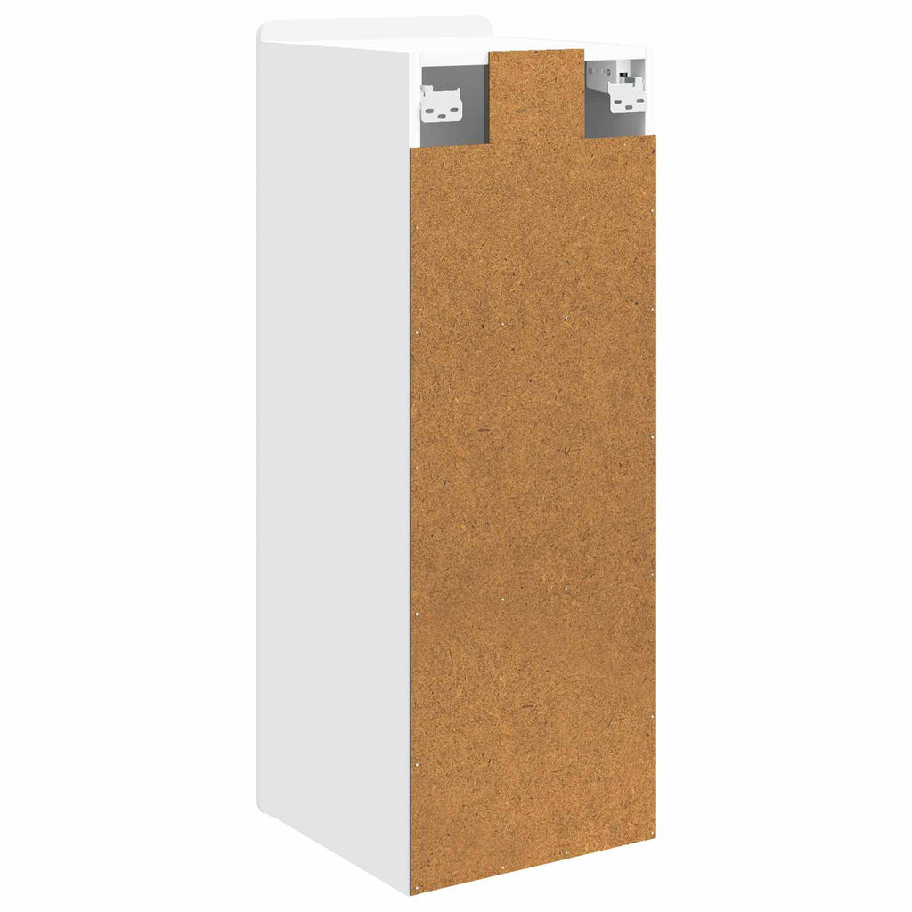vidaXL Szafka ścienna Biały 33 x 34,5 x 94 cm Drewno inżynieryjne