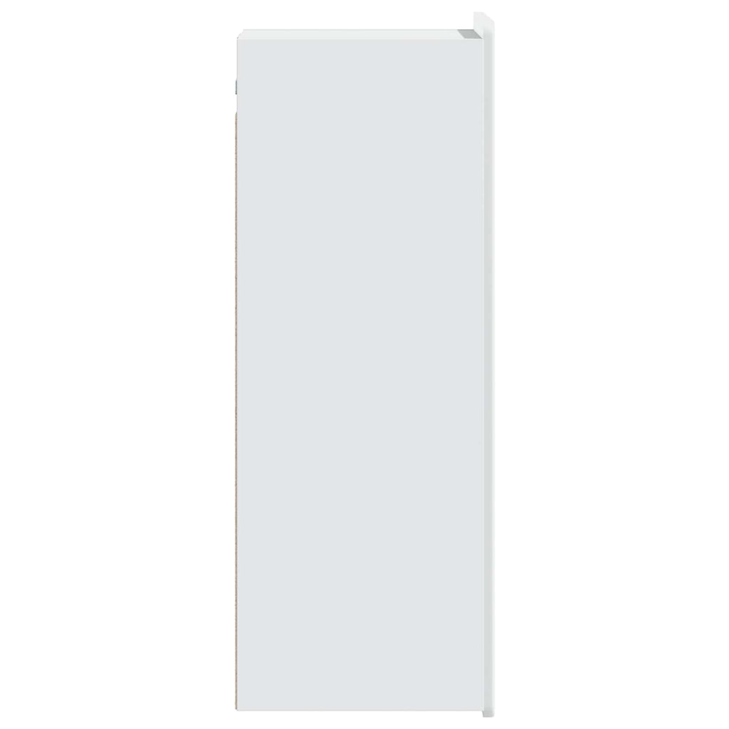 vidaXL Szafka ścienna Biały 33 x 34,5 x 94 cm Drewno inżynieryjne