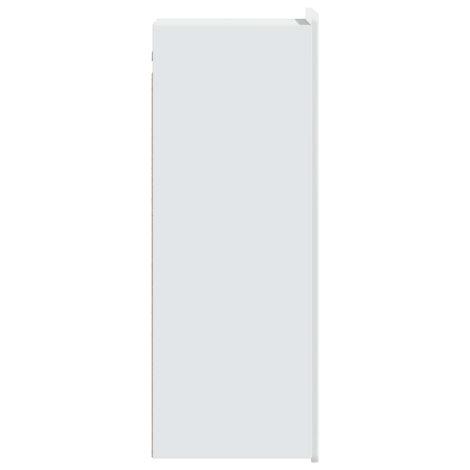 vidaXL Szafka ścienna Biały 33 x 34,5 x 94 cm Drewno inżynieryjne