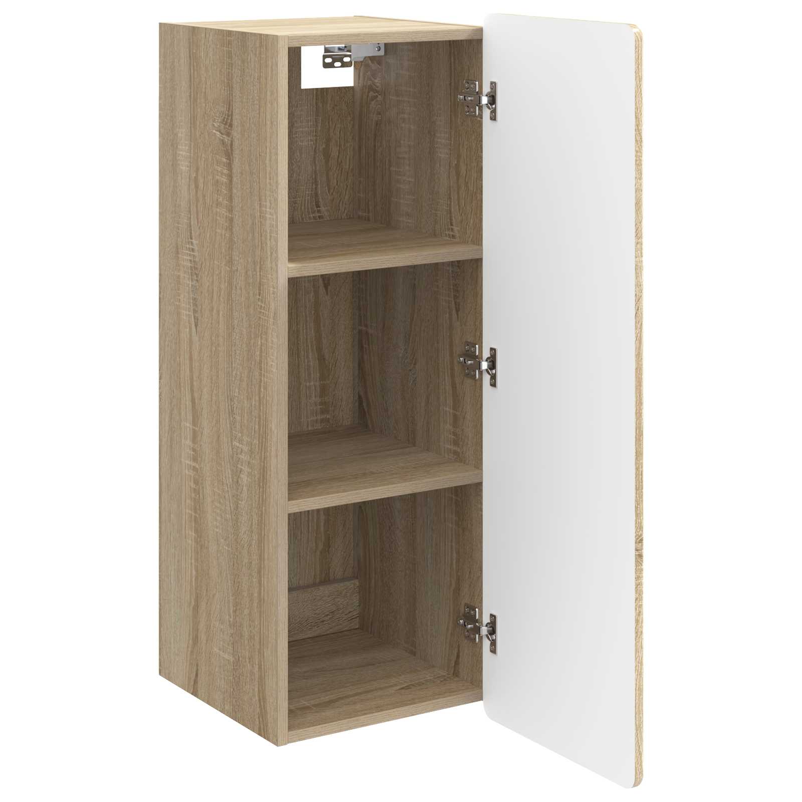 vidaXL Szafka ścienna dąb Sonoma 33 x 34,5 x 94 cm Drewno inżynieryjne