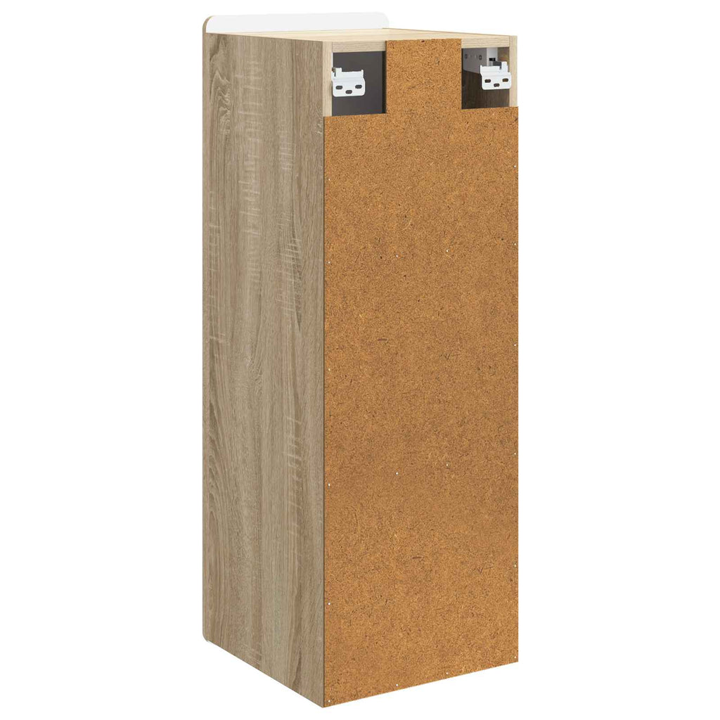 vidaXL Szafka ścienna dąb Sonoma 33 x 34,5 x 94 cm Drewno inżynieryjne