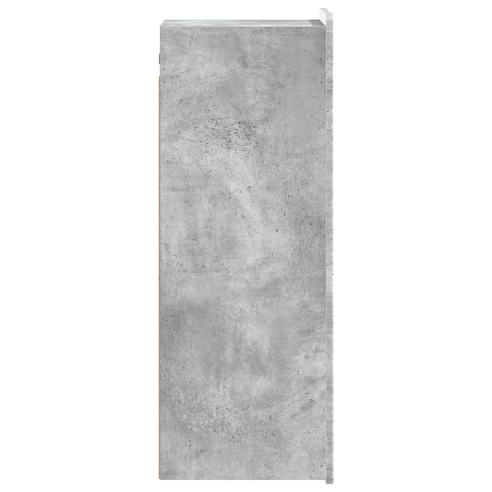 vidaXL Szafka ścienna Betonowy szary 33 x 34,5 x 94 cm