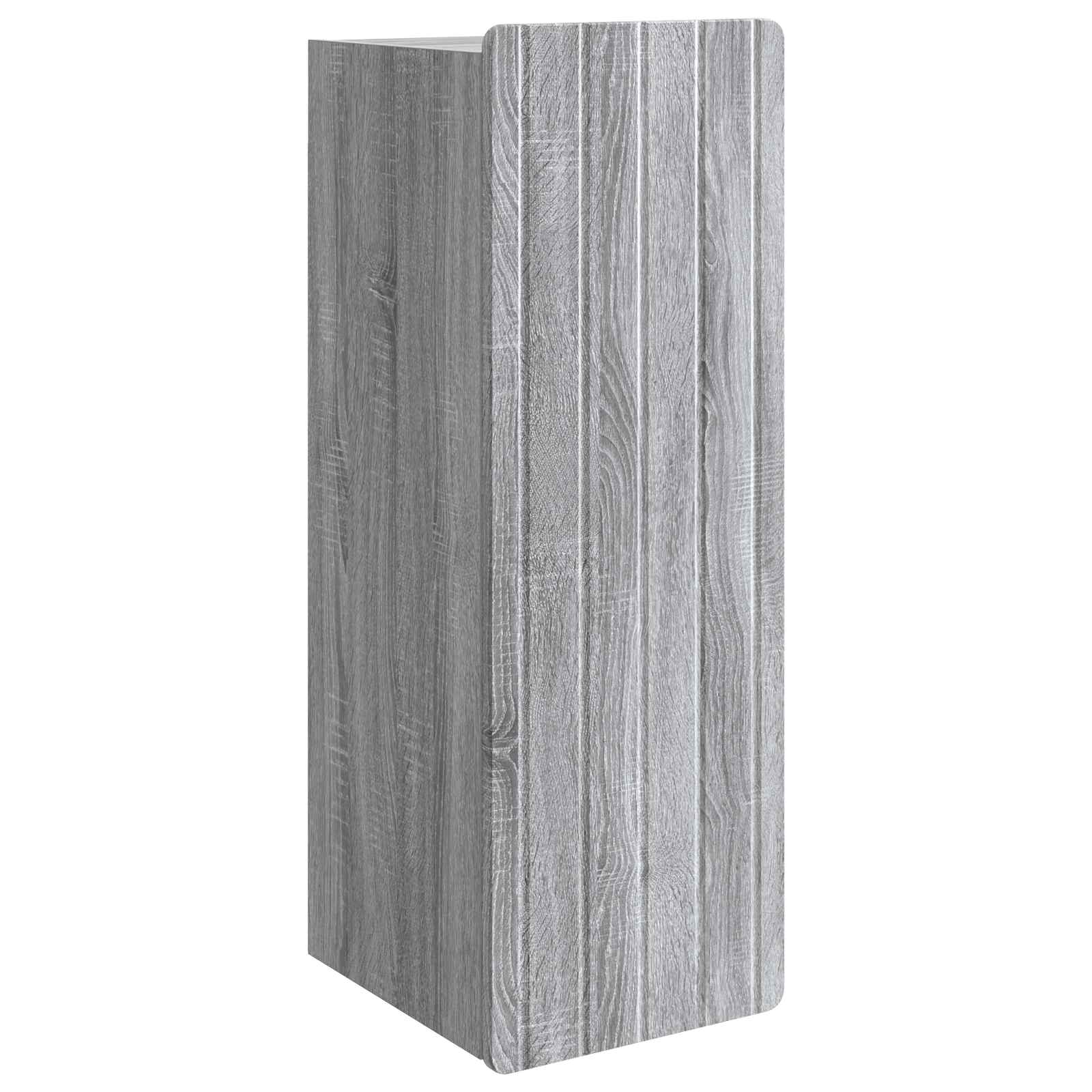 vidaXL Szafka ścienna Szary Sonoma 33 x 34,5 x 94 cm