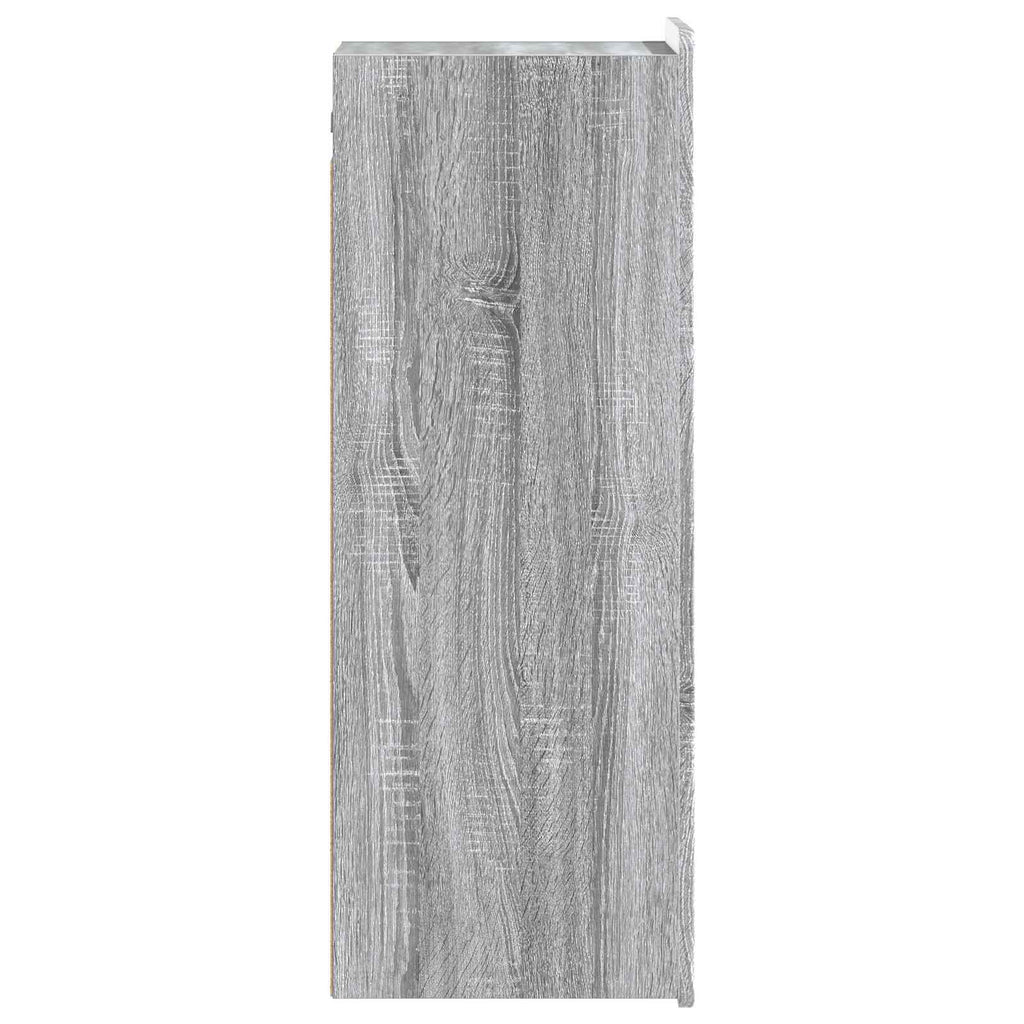 vidaXL Szafka ścienna Szary Sonoma 33 x 34,5 x 94 cm