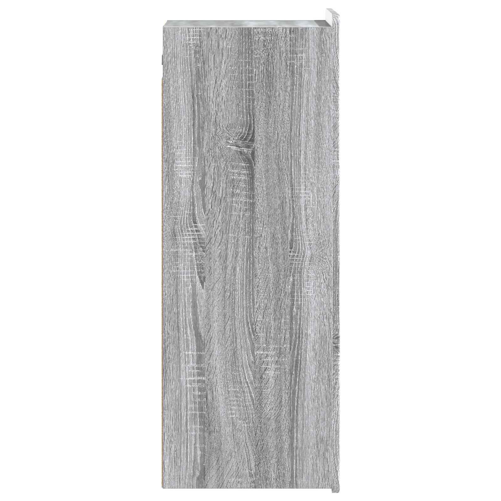 vidaXL Szafka ścienna Szary Sonoma 33 x 34,5 x 94 cm