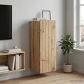 vidaXL Szafka ścienna 33 x 34,5 x 94 cm Drewno inżynieryjne