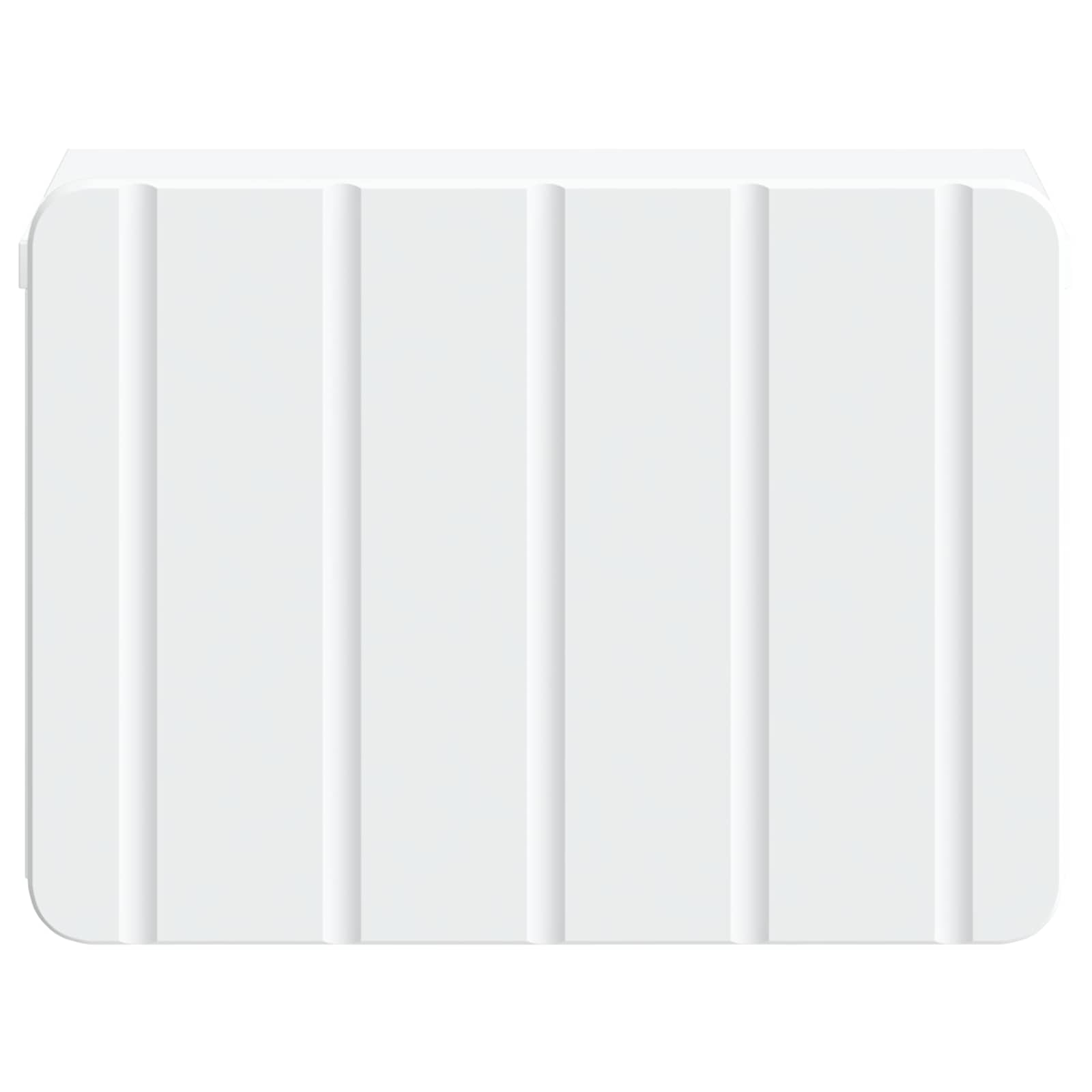 vidaXL Wisząca Szafka Nocna z szufladą 2 pcs Biały 33 x 34,5 x 24 cm