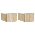 vidaXL Wisząca Szafka Nocna 2 pcs dąb Sonoma 33 x 34,5 x 24 cm