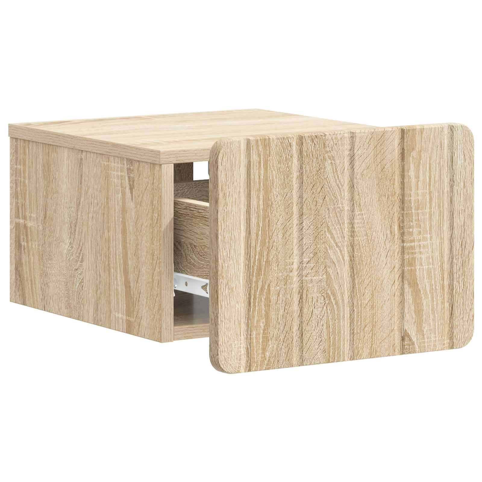 vidaXL Wisząca Szafka Nocna 2 pcs dąb Sonoma 33 x 34,5 x 24 cm