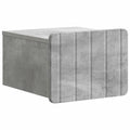 vidaXL Wisząca Szafka Nocna Betonowy szary 33 x 34,5 x 24 cm