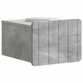 vidaXL Wisząca Szafka Nocna 2 pcs Betonowy szary 33 x 34,5 x 24 cm