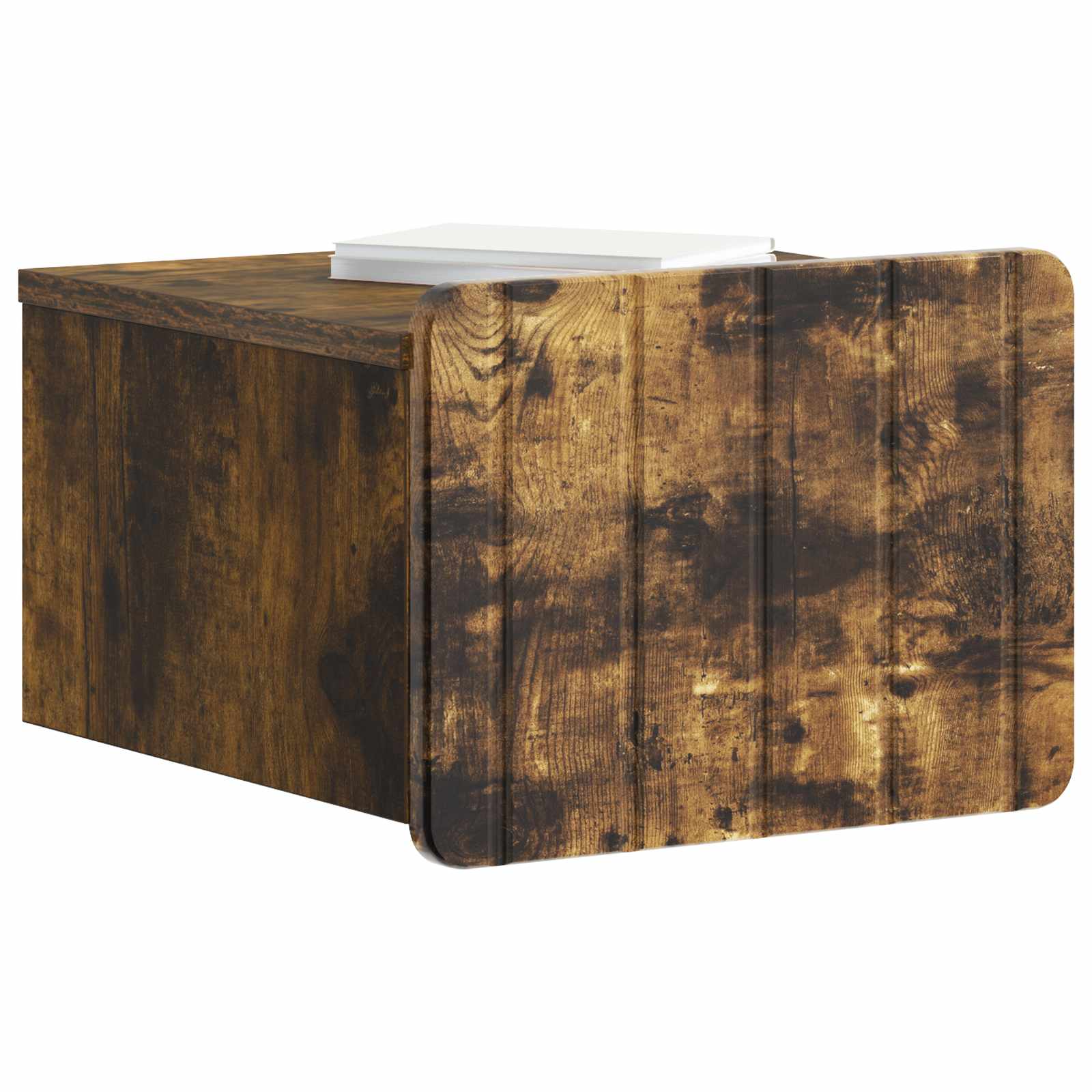 vidaXL Wisząca Szafka Nocna 2 pcs Dąb wędzony 33 x 34,5 x 24 cm