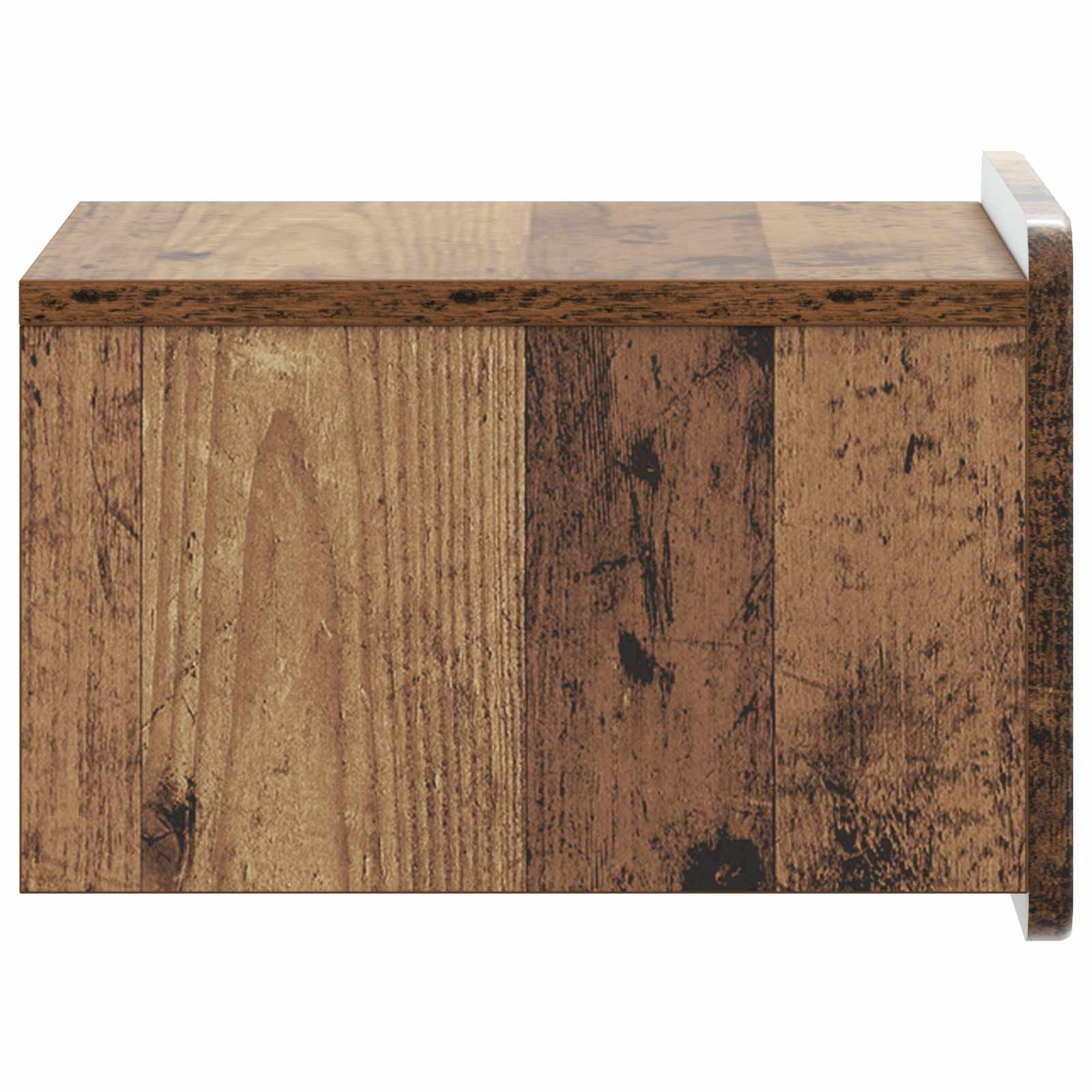 vidaXL Wisząca Szafka Nocna 2 pcs Stare drewno 33 x 34,5 x 24 cm