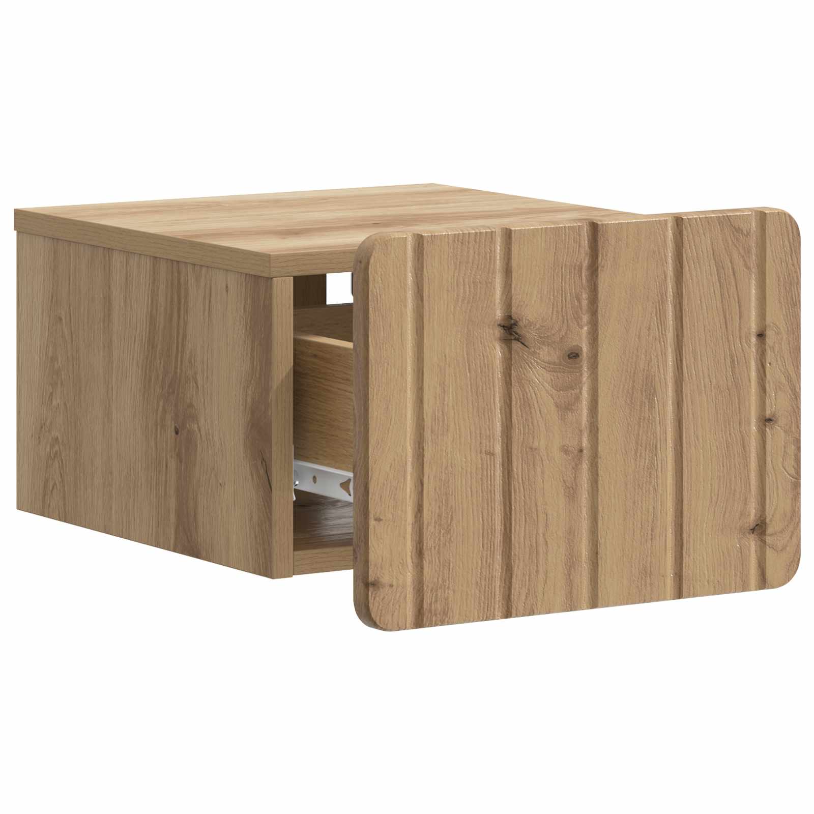 vidaXL Wisząca Szafka Nocna z szufladą Dąb artisan 33 x 34,5 x 24 cm