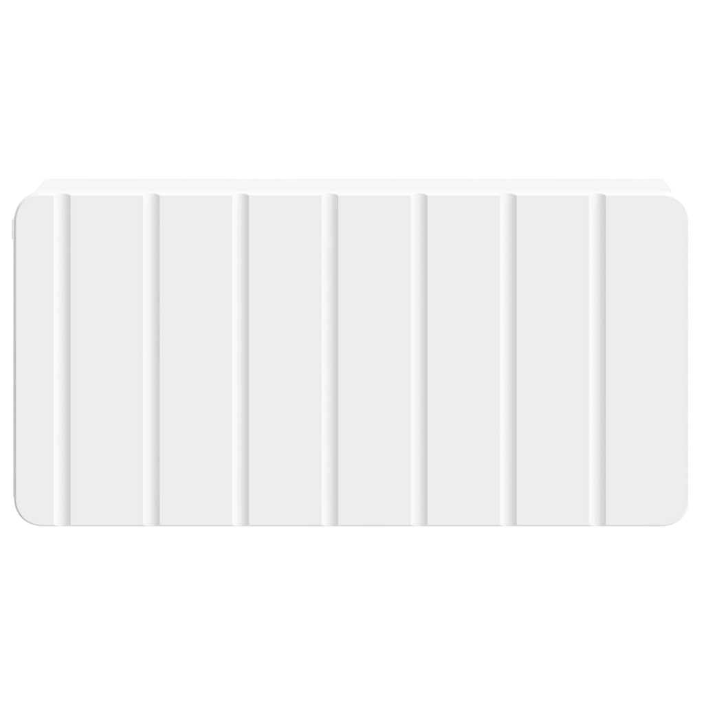 vidaXL Wisząca Szafka Nocna z szufladą 2 pcs Biały 49 x 34,5 x 24 cm