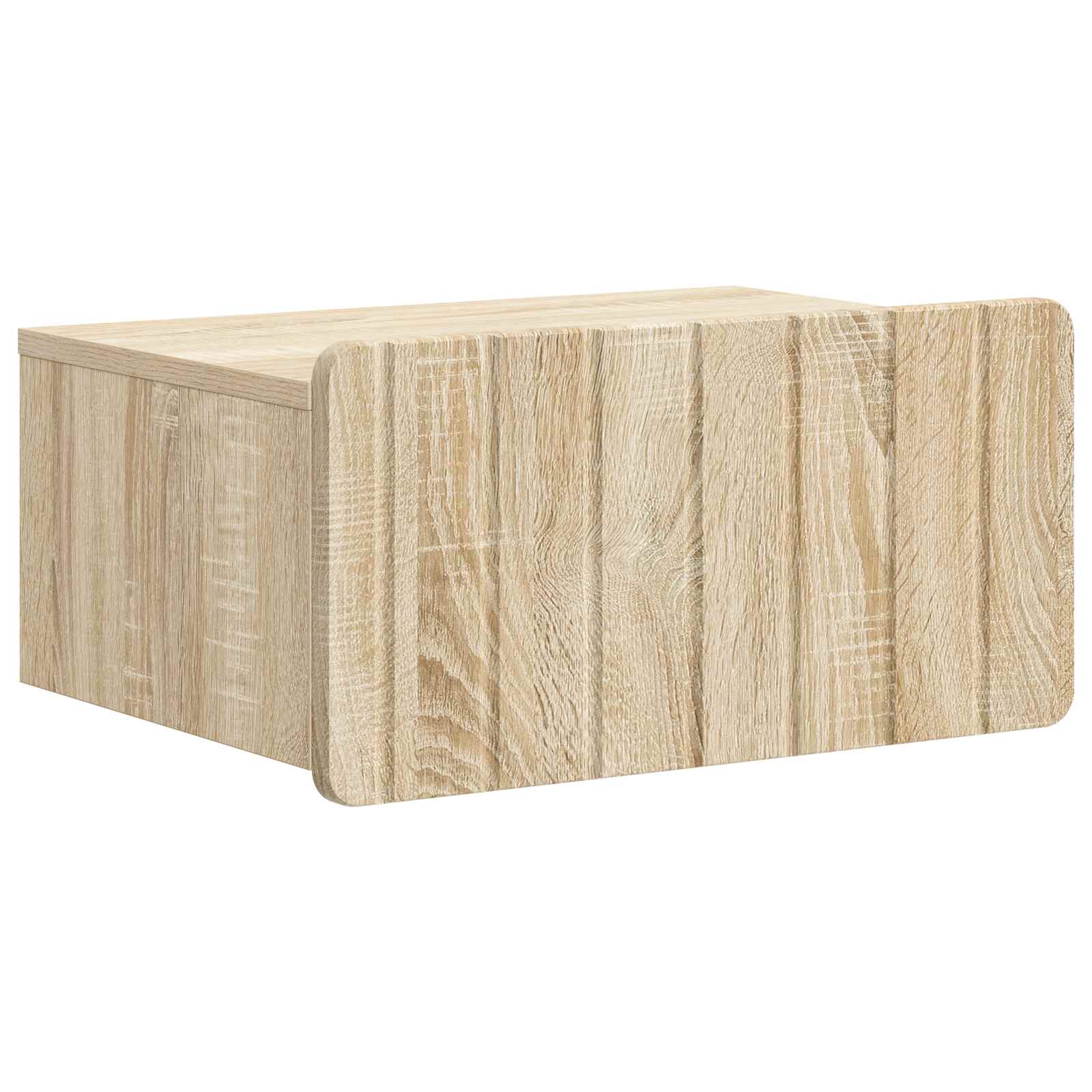 vidaXL Wisząca Szafka Nocna z szufladą dąb Sonoma 49 x 34,5 x 24 cm