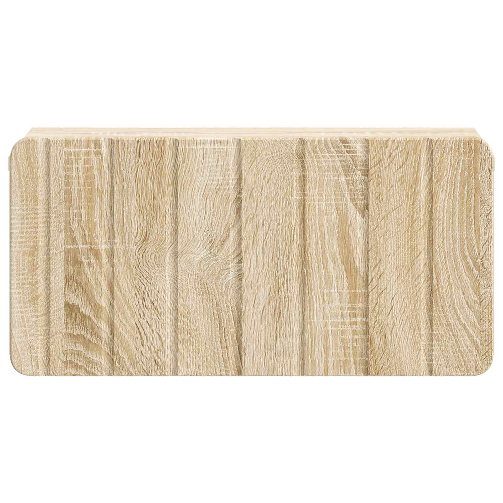 vidaXL Wisząca Szafka Nocna 2 pcs dąb Sonoma 49 x 34,5 x 24 cm