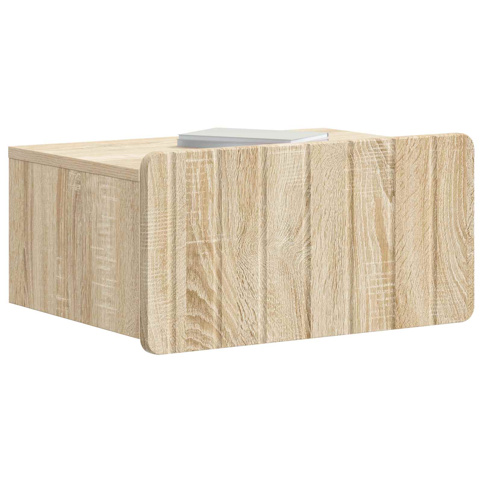 vidaXL Wisząca Szafka Nocna 2 pcs dąb Sonoma 49 x 34,5 x 24 cm