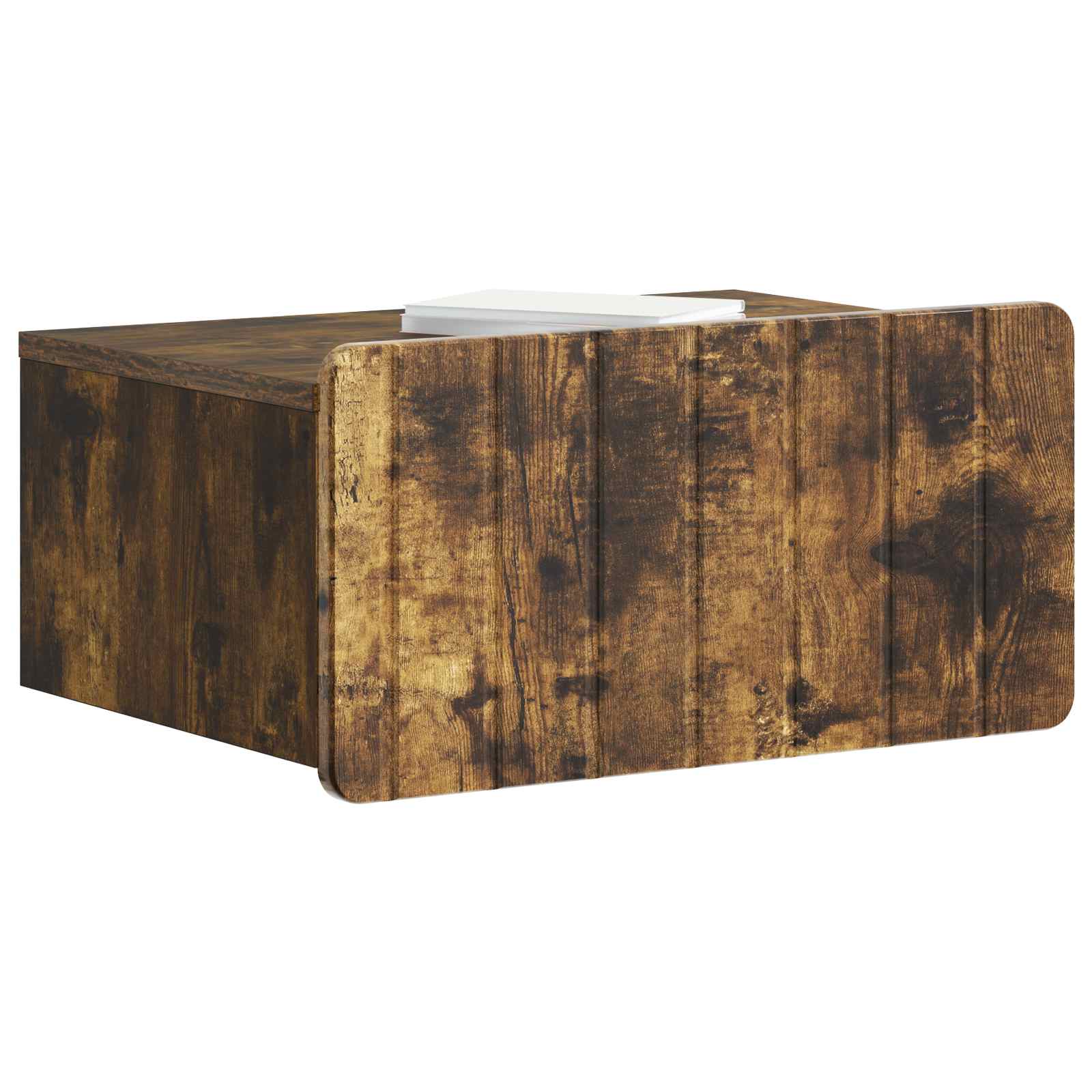 vidaXL Wisząca Szafka Nocna 2 pcs Dąb wędzony 49 x 34,5 x 24 cm