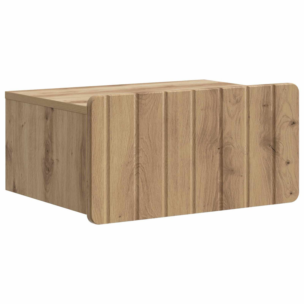 vidaXL Wisząca Szafka Nocna 2 pcs Dąb artisan 49 x 34,5 x 24 cm