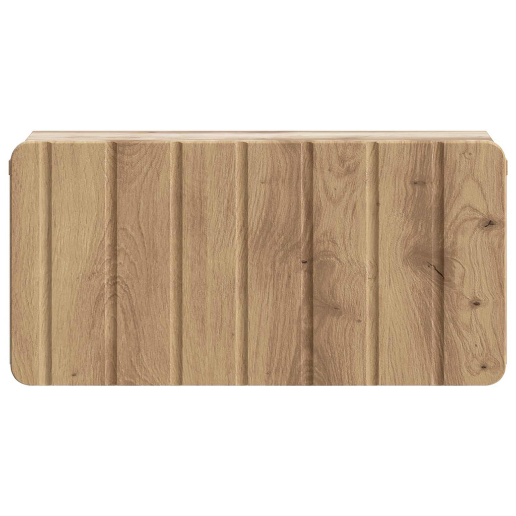 vidaXL Wisząca Szafka Nocna 2 pcs Dąb artisan 49 x 34,5 x 24 cm