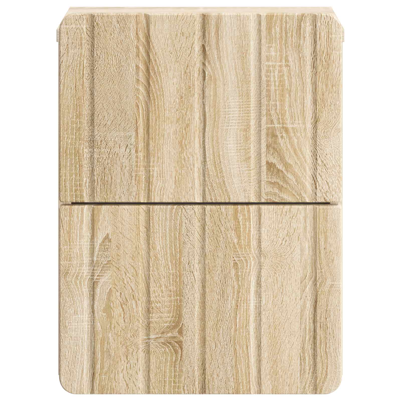 vidaXL Wisząca Szafka Nocna z szufladą dąb Sonoma 33 x 34,5 x 43 cm