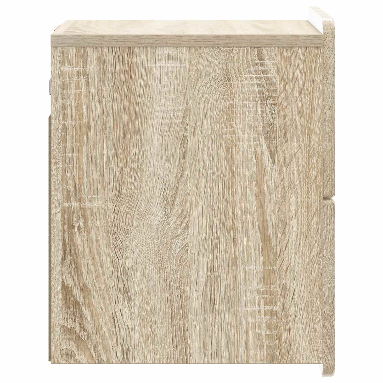 vidaXL Wisząca Szafka Nocna z szufladą dąb Sonoma 33 x 34,5 x 43 cm