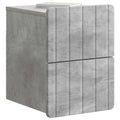 vidaXL Wisząca Szafka Nocna Betonowy szary 33 x 34,5 x 43 cm