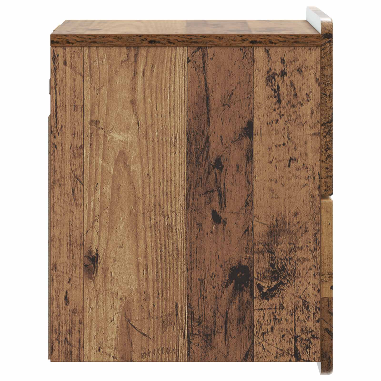 vidaXL Wisząca Szafka Nocna 2 pcs Stare drewno 33 x 34,5 x 43 cm
