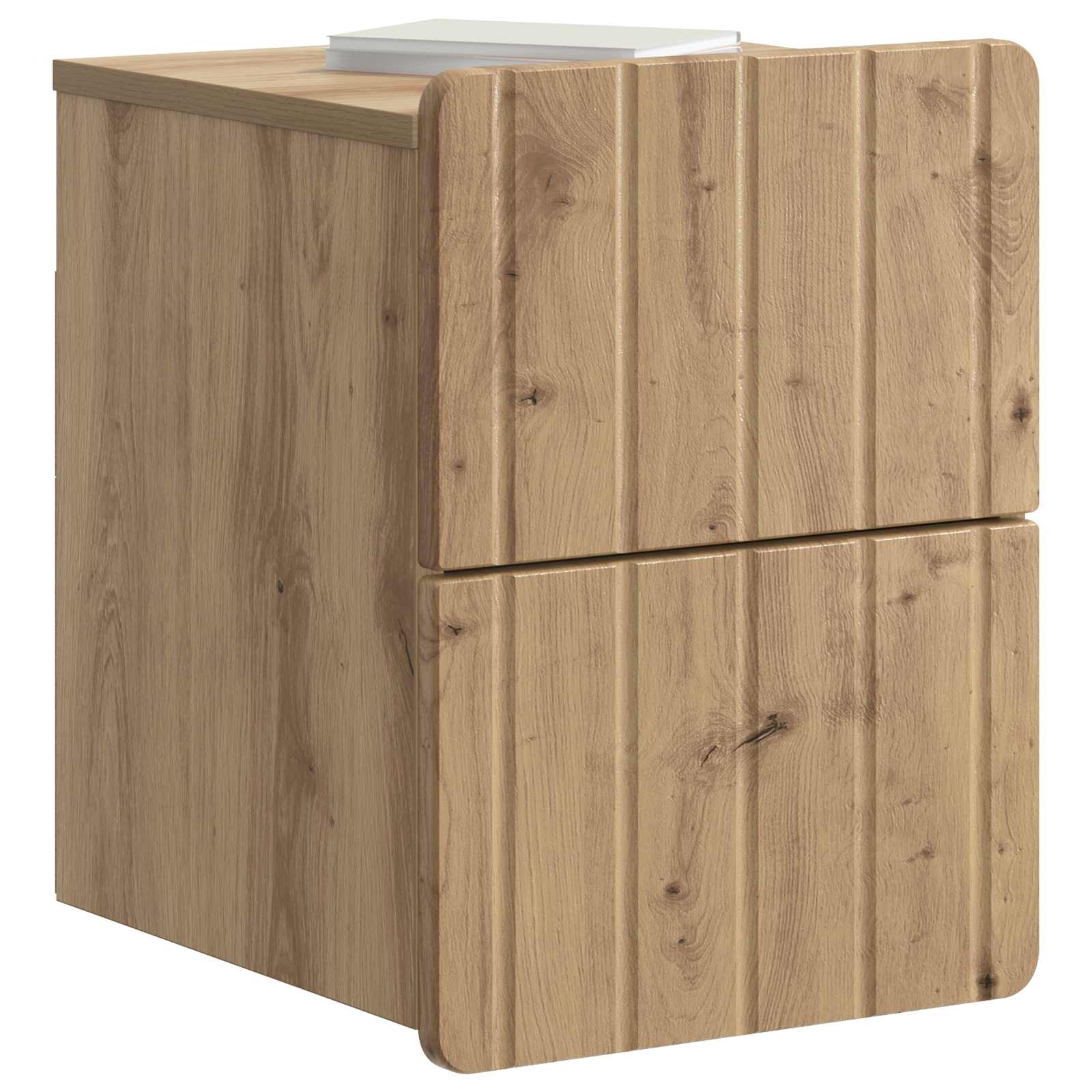 vidaXL Wisząca Szafka Nocna 2 pcs Dąb artisan 33 x 34,5 x 43 cm