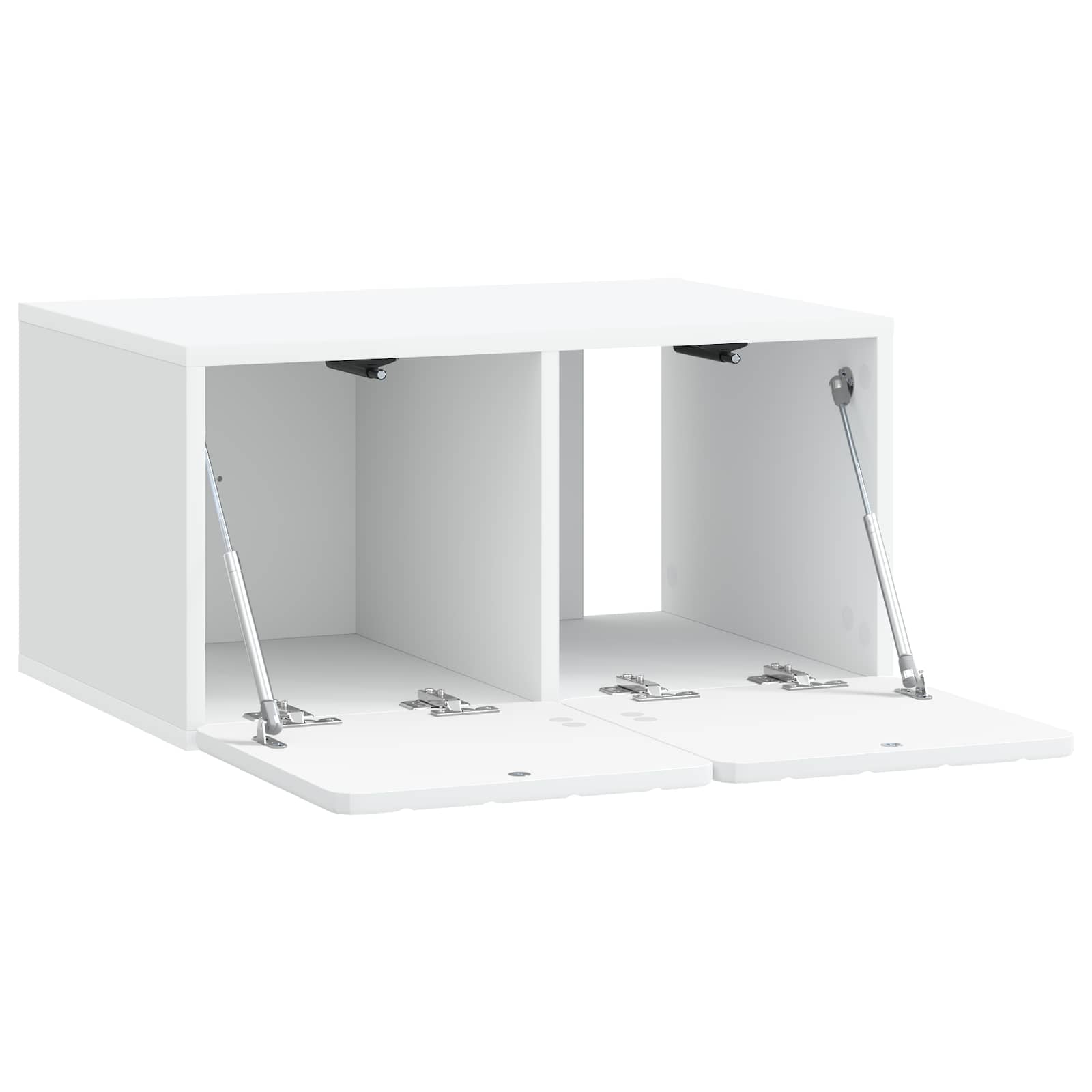 vidaXL Szafka RTV montowana na ścianie 59,5 x 41 x 30 cm Biały