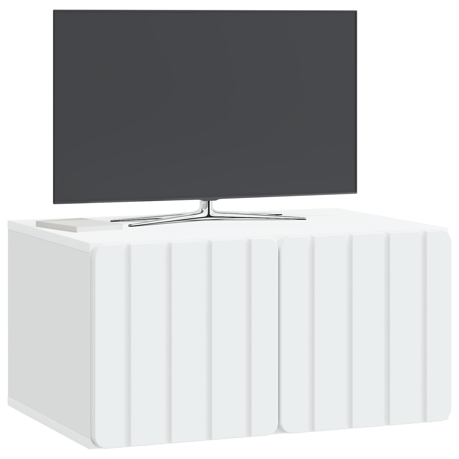 vidaXL Szafka RTV montowana na ścianie 59,5 x 41 x 30 cm Biały