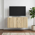 vidaXL Szafka RTV montowana na ścianie 59,5 x 41 x 30 cm dąb Sonoma