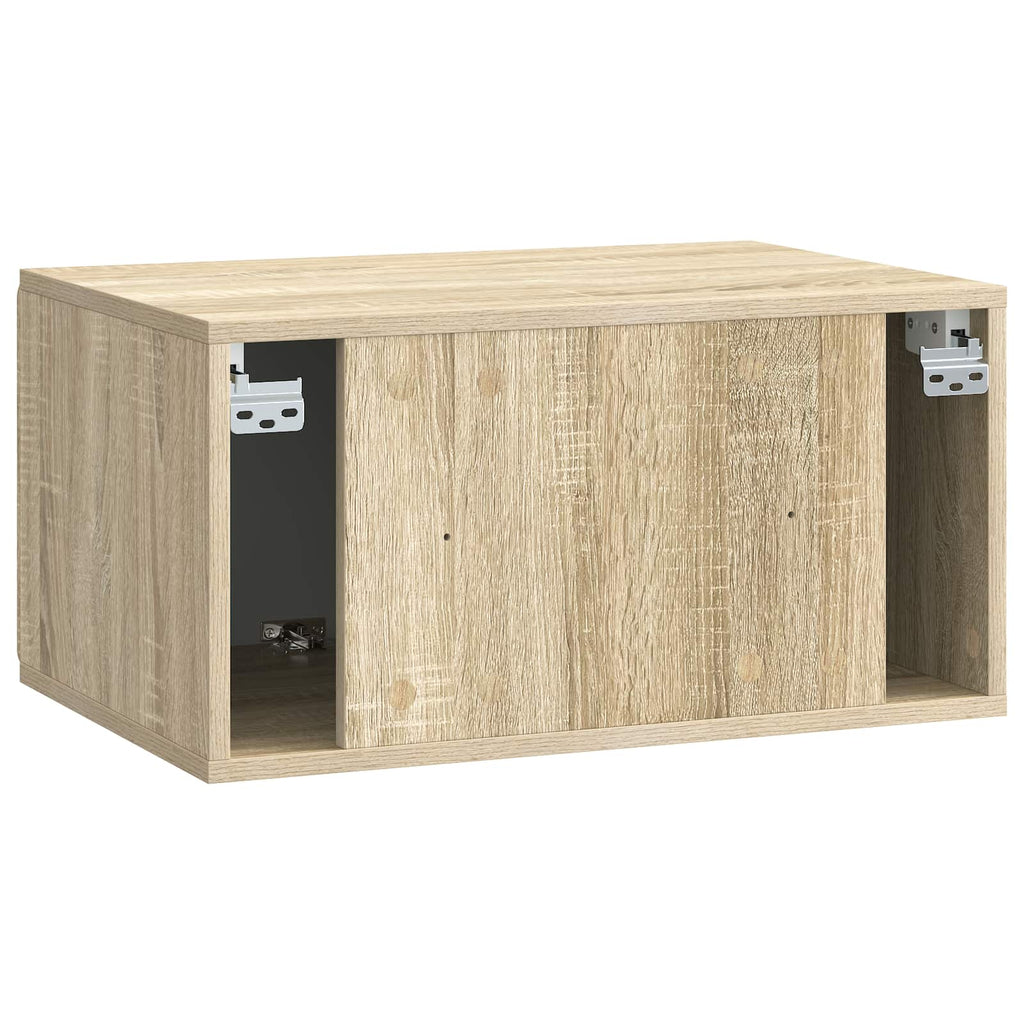 vidaXL Szafka RTV montowana na ścianie 59,5 x 41 x 30 cm dąb Sonoma
