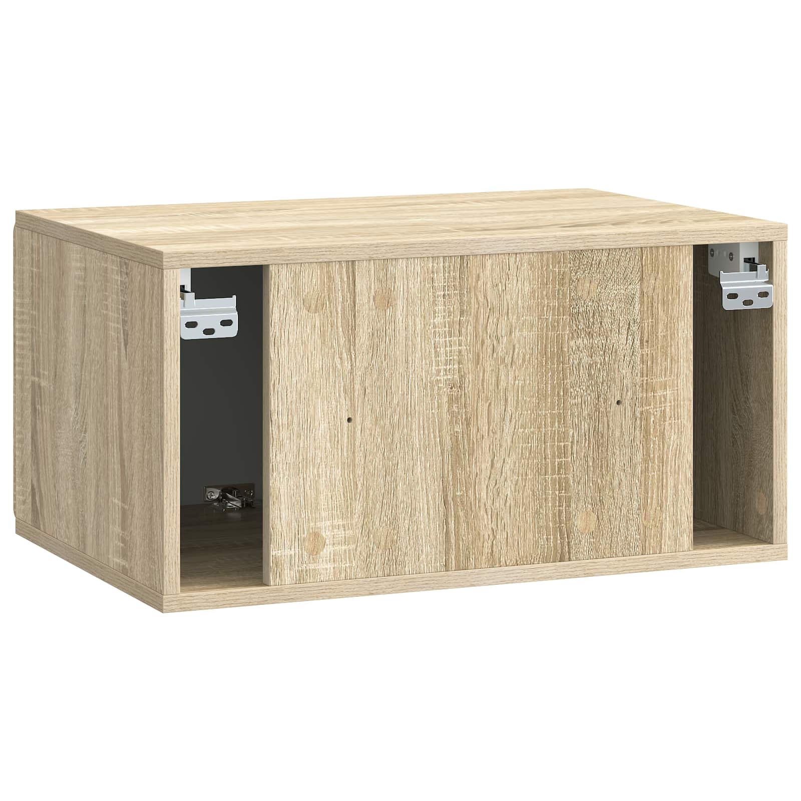vidaXL Szafka RTV montowana na ścianie 59,5 x 41 x 30 cm dąb Sonoma
