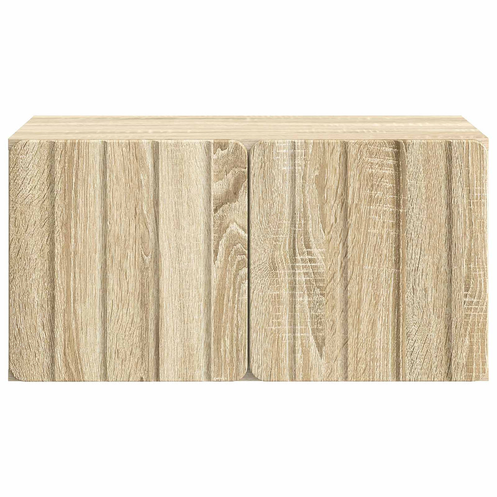 vidaXL Szafka RTV montowana na ścianie 59,5 x 41 x 30 cm dąb Sonoma