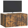 vidaXL Szafka RTV montowana na ścianie Dąb wędzony 59,5 x 41 x 30 cm