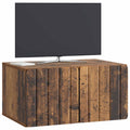 vidaXL Szafka RTV montowana na ścianie Stare drewno 59,5 x 41 x 30 cm