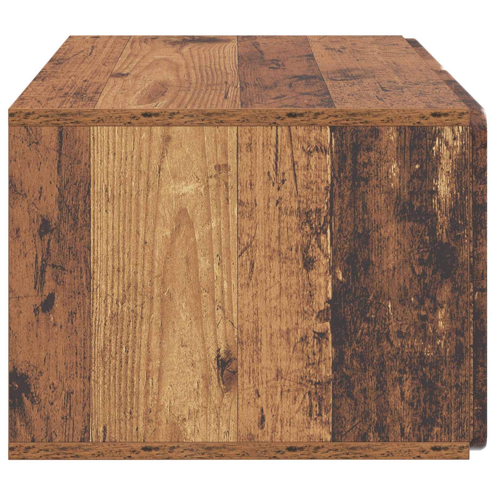 vidaXL Szafka RTV montowana na ścianie Stare drewno 59,5 x 41 x 30 cm