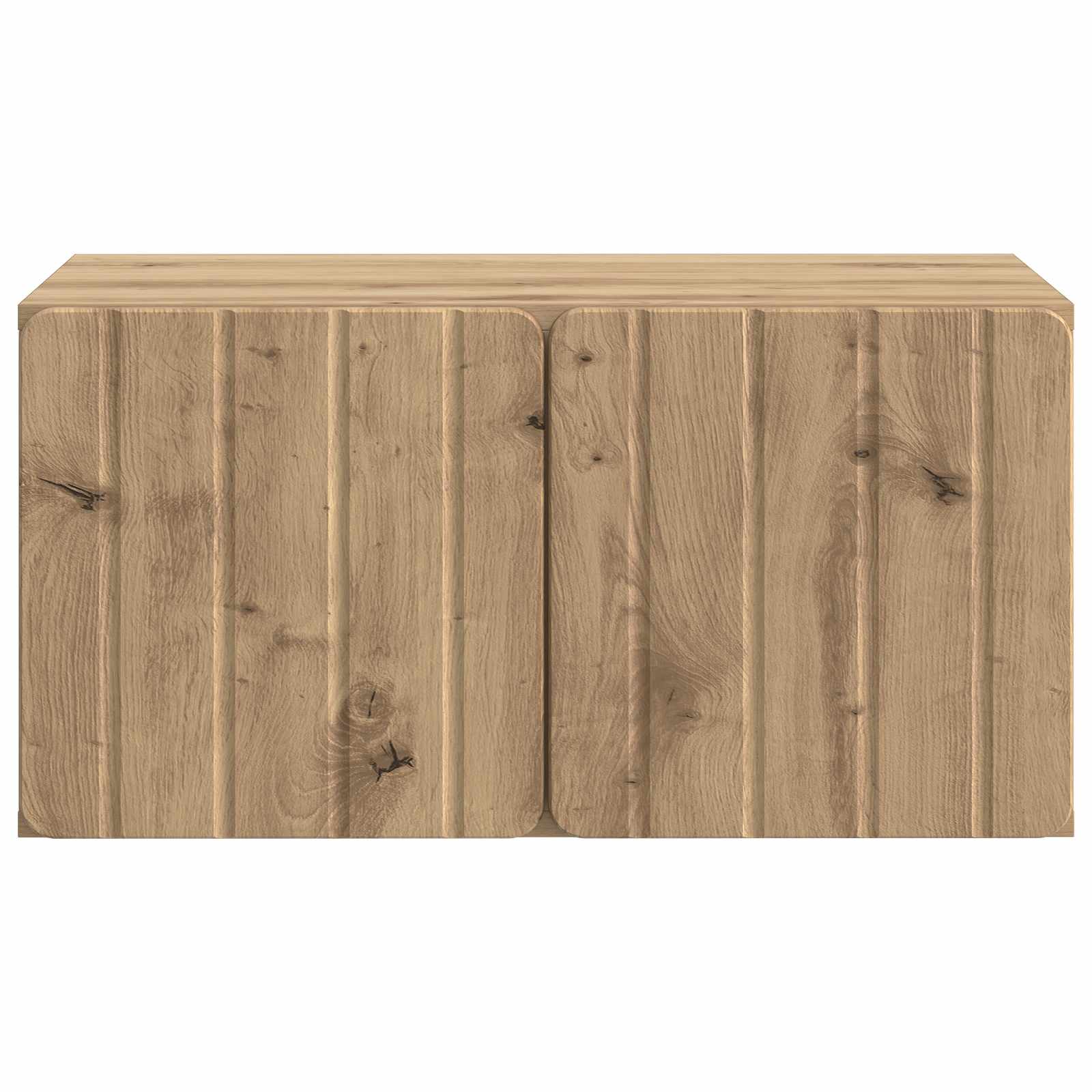 vidaXL Szafka RTV montowana na ścianie 59,5 x 41 x 30 cm Dąb artisan