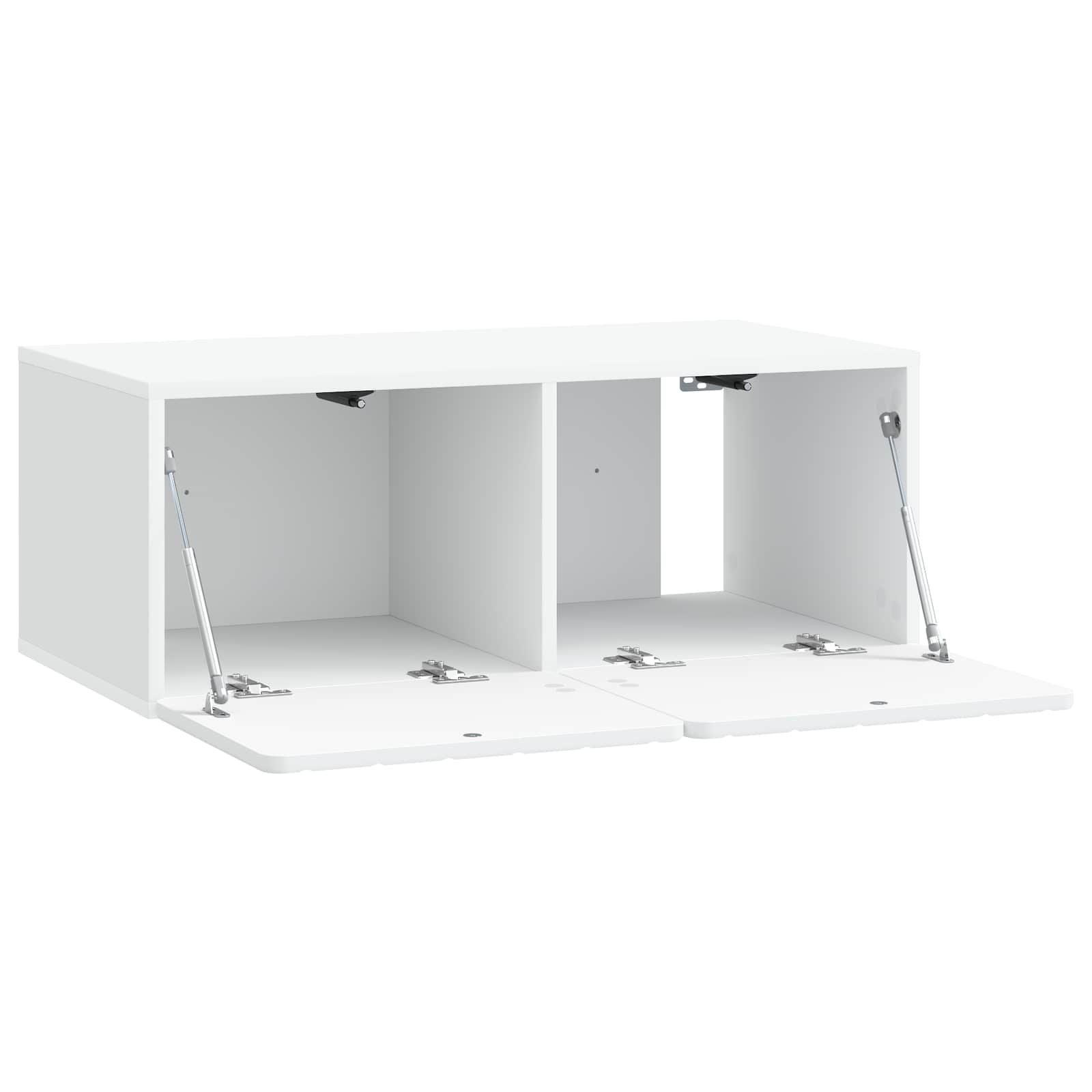 vidaXL Szafka RTV montowana na ścianie 78,5 x 41 x 30 cm Biały