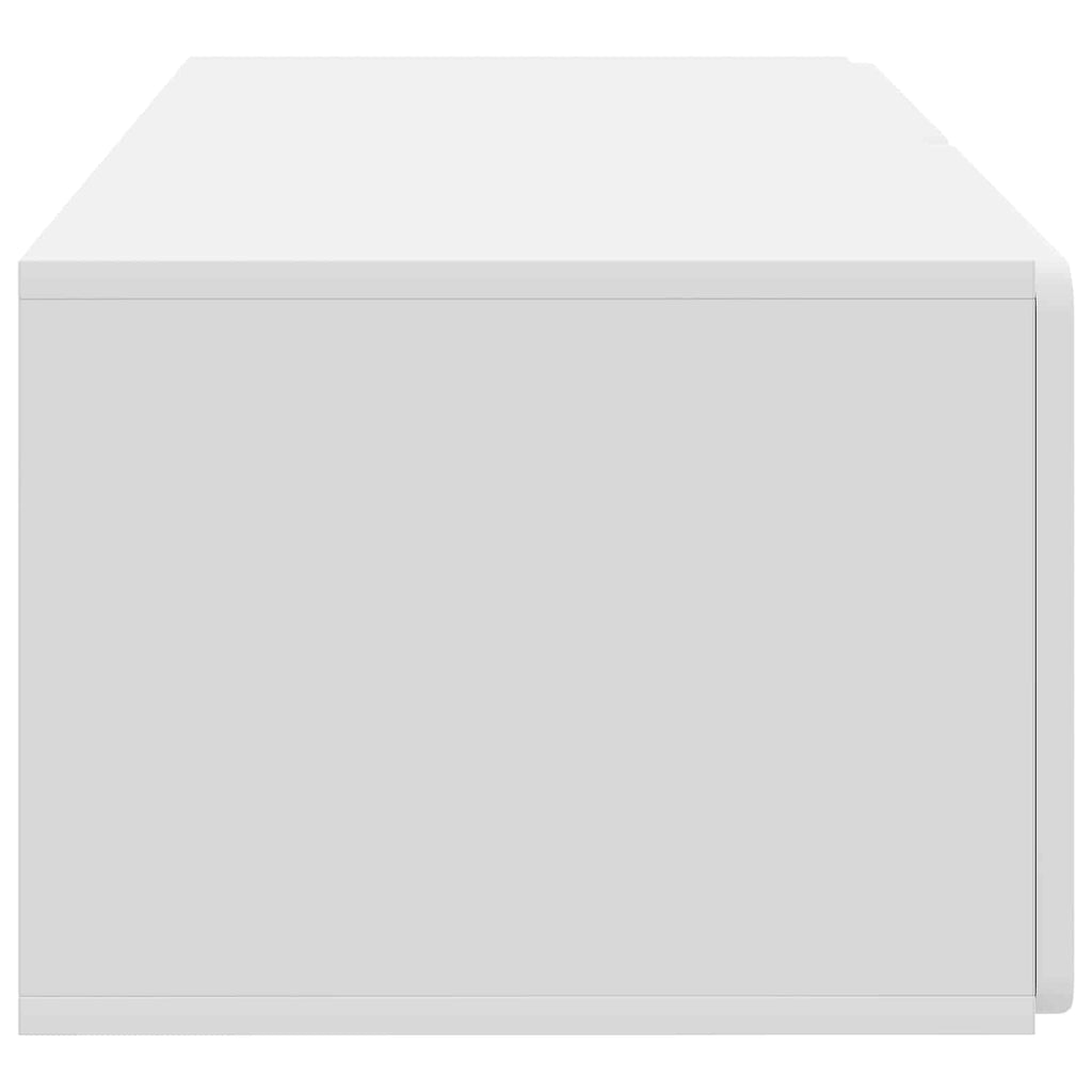 vidaXL Szafka RTV montowana na ścianie 78,5 x 41 x 30 cm Biały