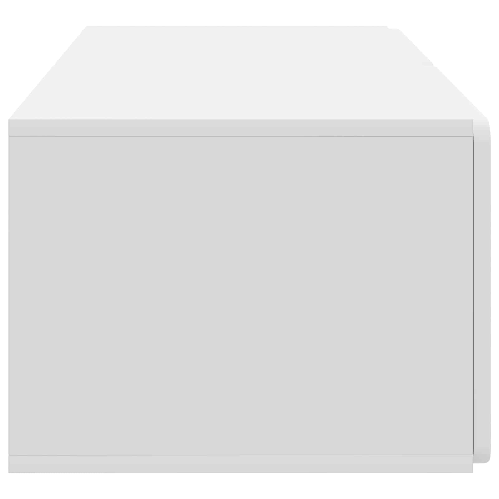 vidaXL Szafka RTV montowana na ścianie 78,5 x 41 x 30 cm Biały