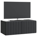 vidaXL Szafka RTV montowana na ścianie Czarny 78,5 x 41 x 30 cm