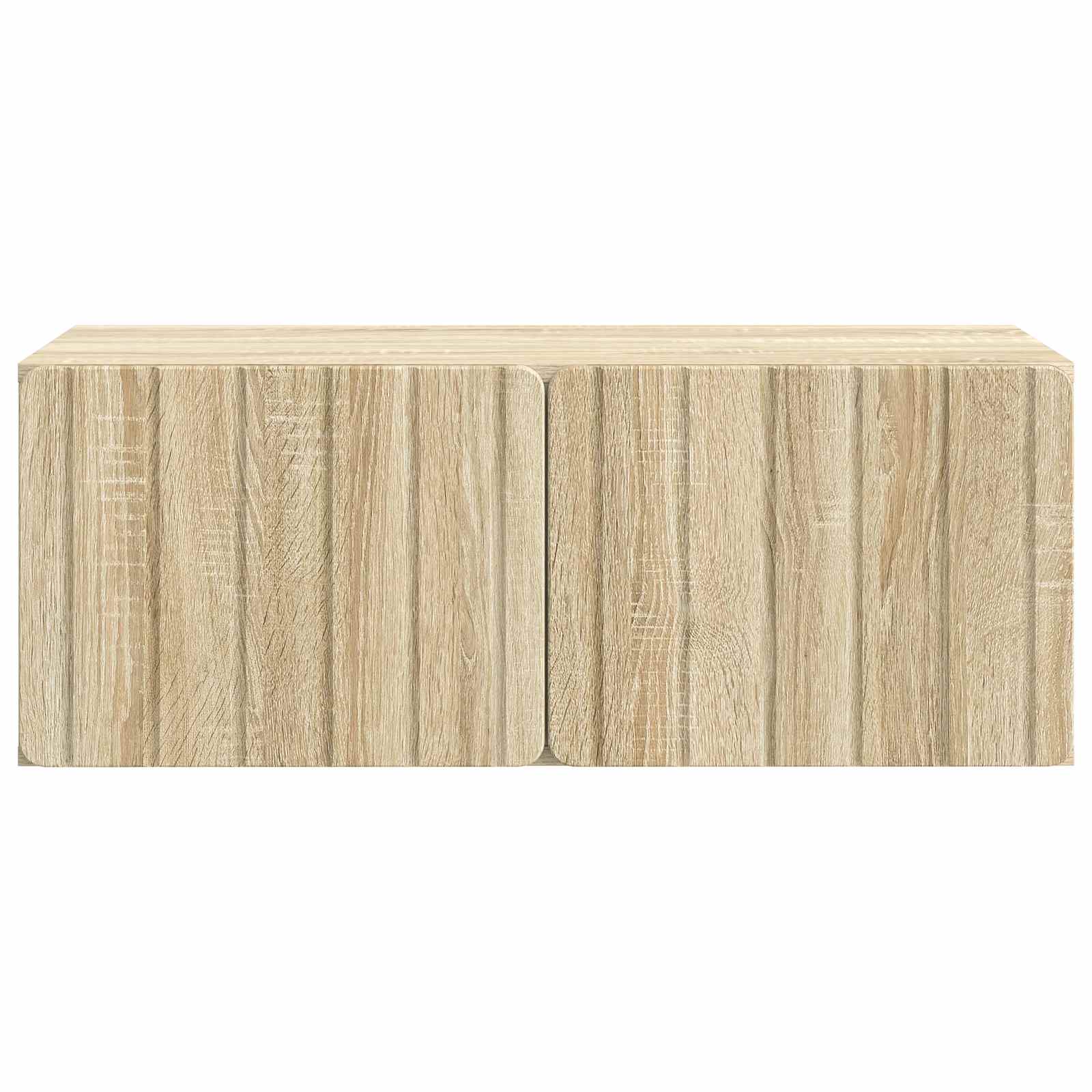 vidaXL Szafka RTV montowana na ścianie 78,5 x 41 x 30 cm dąb Sonoma