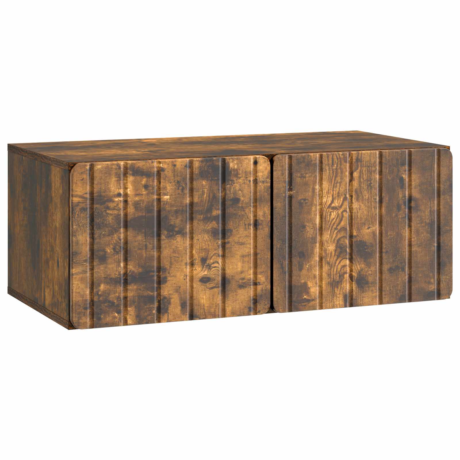 vidaXL Szafka RTV montowana na ścianie Dąb wędzony 78,5 x 41 x 30 cm