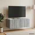 vidaXL Szafka RTV montowana na ścianie 78,5 x 41 x 30 cm Szary Sonoma