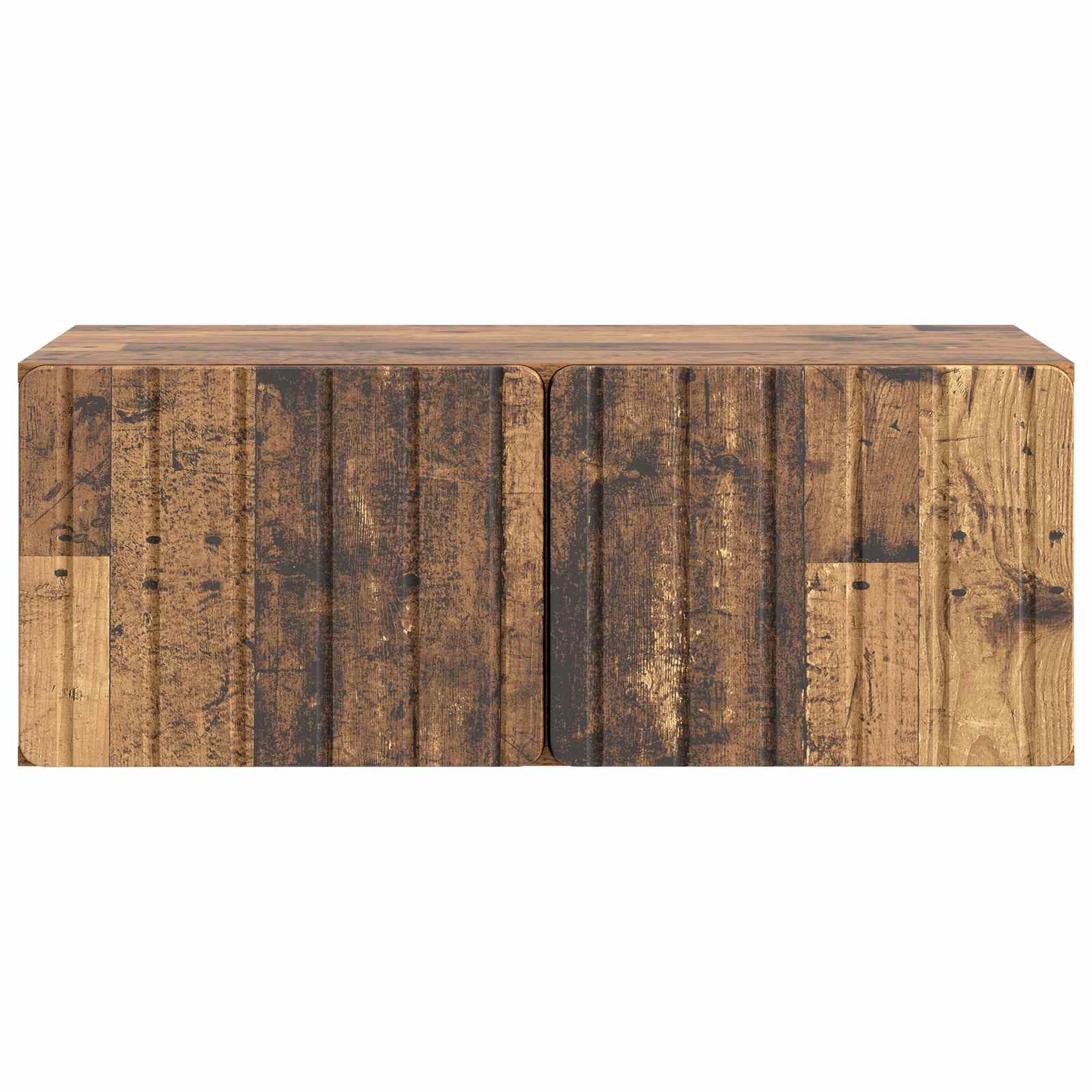 vidaXL Szafka RTV montowana na ścianie Stare drewno 78,5 x 41 x 30 cm