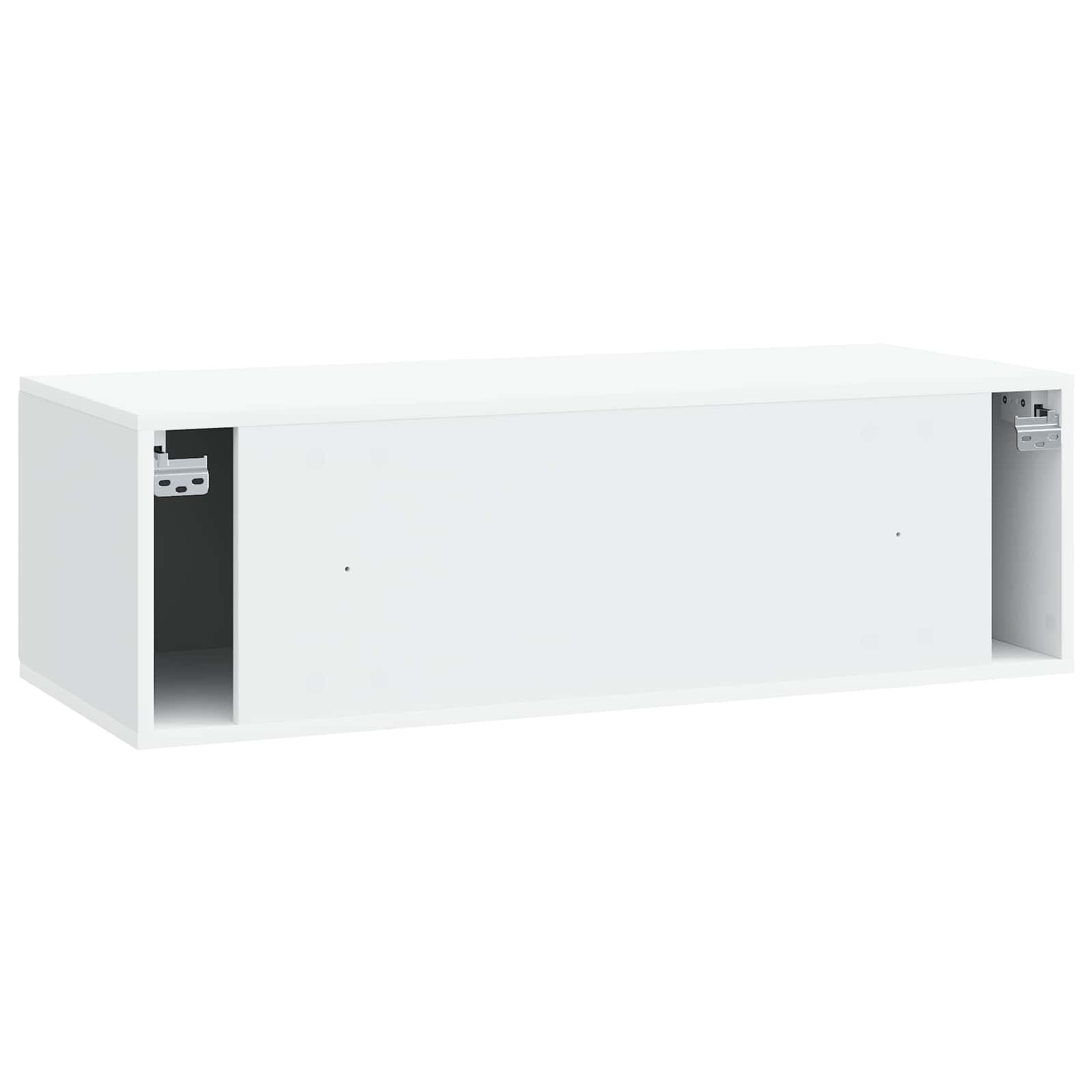 vidaXL Szafka RTV montowana na ścianie 98 x 41 x 30 cm Biały