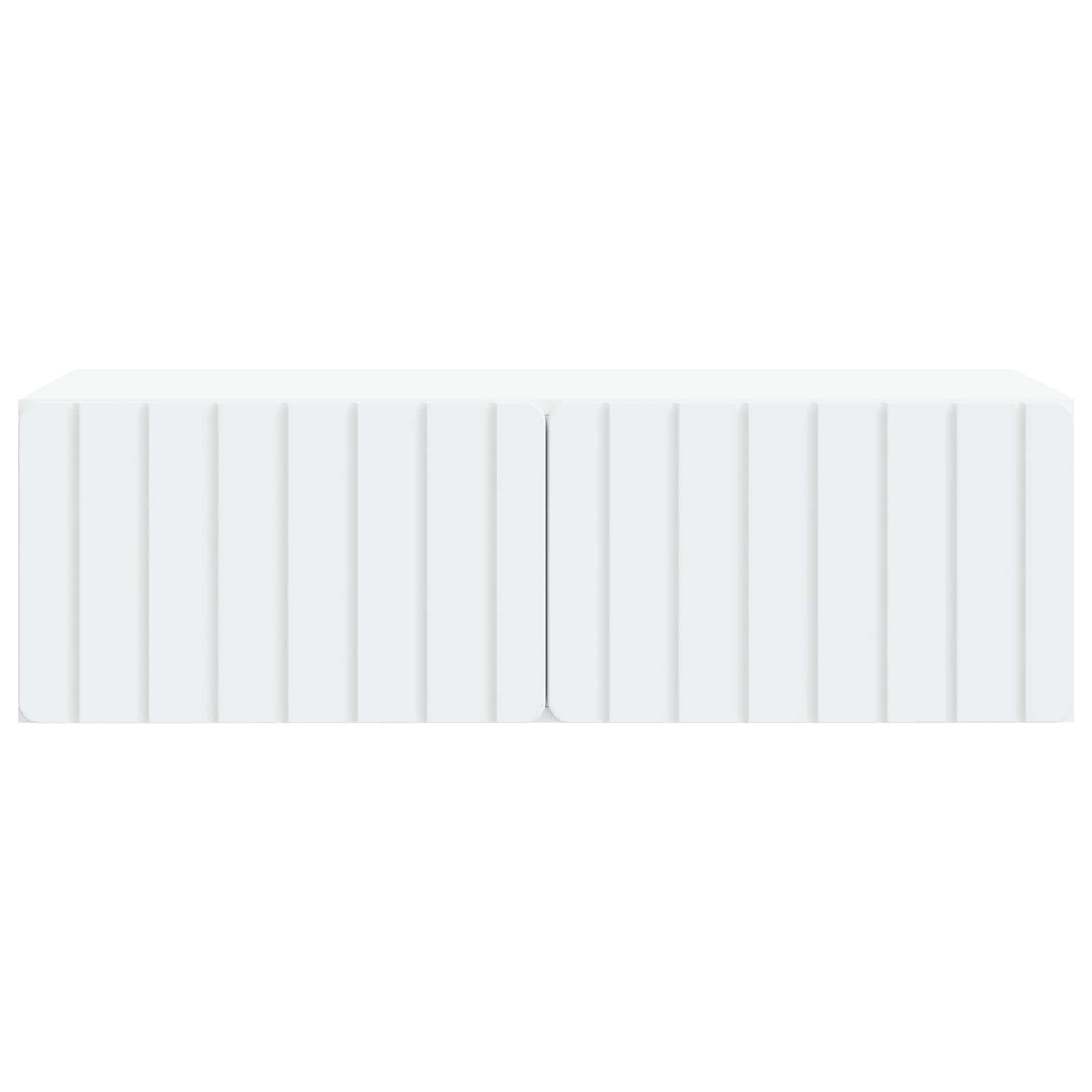 vidaXL Szafka RTV montowana na ścianie 98 x 41 x 30 cm Biały
